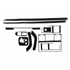 Накладки на Панель Приборов Черный для Mercedes G сlass W463 1990-2018 гг