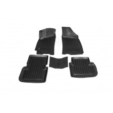 Коврики резиновые Stingray 3D (5 шт, полиуретан) для Chevrolet Lanos 1998-2017 гг