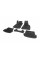 Коврики резиновые Stingray 3D (5 шт, полиуретан) для Ауди A4 B7 2004-2008 гг