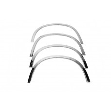 Накладки на арки 2012-2016 (4 шт, нержавейка) для Mitsubishi ASX