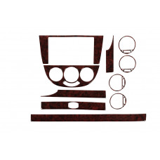 Накладки на панель приборов HB/SW (Meric) Титан для Chevrolet Lacetti 2003-2024 гг