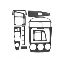 Накладки на панель приборов 2004-2006 (Sedan) Карбон для Kia Cerato 1