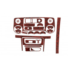 Накладки на панель приборов (Meric) Дерево для Volkswagen Amarok 2010-2022 гг