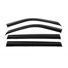 Ветровики Niken Luxury (4 шт) для Toyota Highlander 2019- гг