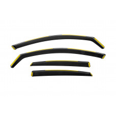 Вітровики вставні Niken Luxury (SD, 4 шт) для Ауди A6 C7 2011-2017 рр