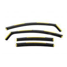 Вітровики вставні Niken Luxury (SD/HB, 2008-2013, 4 шт) для Opel Insignia рр