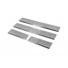 Накладки на пороги Carmos V3 (4 шт, нерж) для Hyundai IX-35 2010-2015 рр