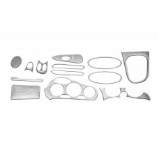 Накладки на панель (під алюміній) для Hyundai Coupe 1996-2002 рр