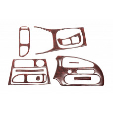 Накладки на Панель Приборов Алюминий для Mitsubishi Colt 1996-2004 гг