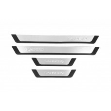 Накладки на пороги Flexill (4шт) Sport для Renault Sandero 2007-2013 гг