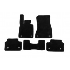 Текстильные коврики Premium (Для G60/61, Черный) для BMW 5/i5 серия G60/60E/61 2023- гг