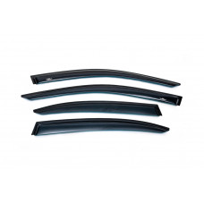 Ветровики Liftback (4 шт, HIC) для Skoda Octavia III A7 2013-2019 гг