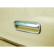 Накладка на ручку багажника Нержавейка OmsaLine - Итальянская Нержавейка для Volkswagen T5 2010-2015 гг