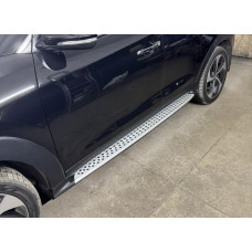 Боковые Подножки Оригинальный Дизайн V3 (2 шт) для Hyundai Tucson TL 2016-2021 гг