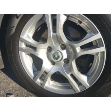 Ковпачки диски сірі ren60tur-sir (59мм на 55мм, 4 шт) для Renault