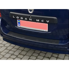 Накладка на задний бампер (ABS, Esa) для Dacia Logan MCV 2013-2020 гг