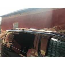 Рейлінги Хром Довга база, пластикова ніжка для Opel Zafira Life 2019- рр