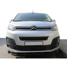 Передний лип-спойлер (ABS) для Citroen SpaceTourer 2016- гг
