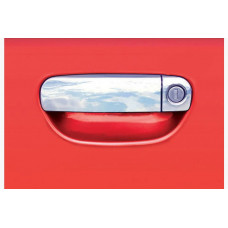 Накладки на ручки 1999-2001 (2 шт., нерж.) для Ауди A4 B5 рр