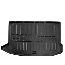 3D Коврик в багажник (Бензин) (Электро) (Stingray) для Hyundai Kona 2017-2023 гг