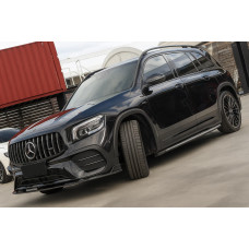 Передняя решетка Panamericana GT (для AMG-Line 2019-2023) С местом под камеру для Mercedes GLB X247 2019- гг