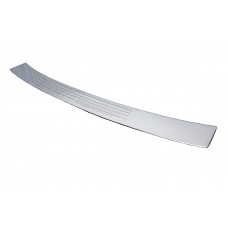 Накладка на задний бампер (SW, Carmos, нержавейка) для Skoda Octavia I Tour A4 1996-2010 гг