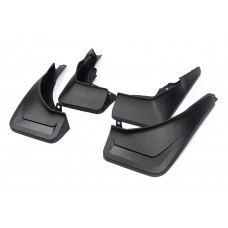 Брызговики Premium (некрашеные расширители арок, модель с подножками, 4 шт) для Mercedes GLE W167 2018- гг