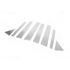 Накладки на стойки из нержавеющей стали для Hyundai Tucson TL 2016-2021 гг