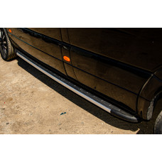 Бокові пороги Duru (2 шт., алюміній) Середня база для Volkswagen Crafter 2006-2016 рр