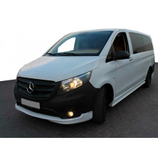 Тюнінг обвіс на передній бампер (під фарбування) для Mercedes Vito/V-class W447 2014- рр