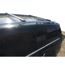 Перемычки на рейлинги под ключ WingBar (2 шт) до 110 см, Серый для Mercedes GL сlass X164