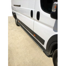 Боковые Подножки Maya (2 шт., Алюминий) Средняя База для Fiat Ducato 2006-2025 гг