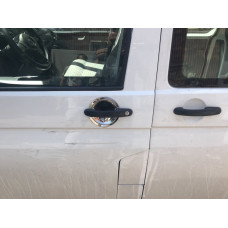 Накладки под ручки из нержавеющей стали Carmos - Турецкая сталь, 3 шт для Volkswagen T5 Transporter 2003-2010 гг