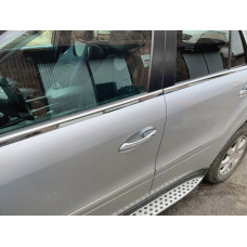 Зовнішня окантовка вікон (4 шт, нерж) Carmos - Турецька сталь для Mercedes ML W164 2005-2011 рр