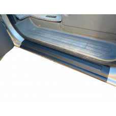 Накладки на пороги EuroCap (2 шт, ABS) для Mercedes Vito W639 2004-2014 гг