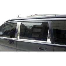 Накладки на дверные стойки из нержавеющей стали для Honda HR-V 1998-2006 гг