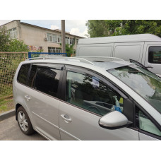 Ветровики на окна (4 шт, HIC) для Volkswagen Touran 2003-2010 гг