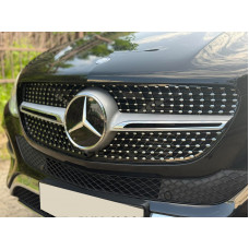 Тюнинг решетка Diamond (GLE) Без камеры для Mercedes GLE/ML сlass W166 2011-2018 гг