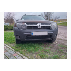 Зимова нижня накладка на решітку Матова для Dacia Duster 2008-2018 рр