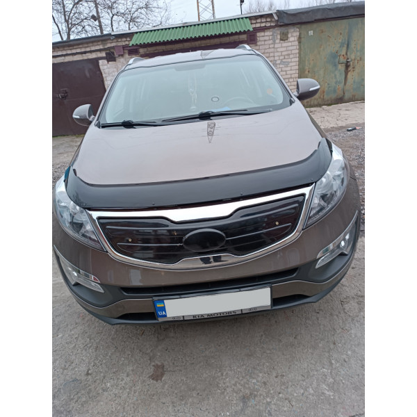 Зимняя решетка (верхняя) Матовый для Kia Sportage 2010-2015 гг