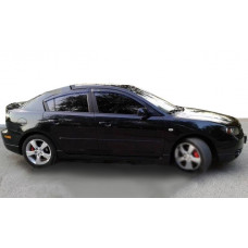 Ветровики SD (4 шт, HIC) для Mazda 3 2003-2009 гг