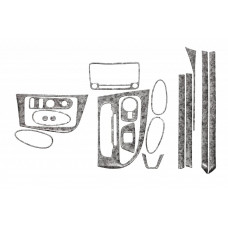 Накладки на панель приборов (2009-2012) Титан для Seat Leon