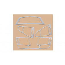 Накладки на панель (Meric, Туреччина) алюміній для Renault Laguna 2007-2015 рр