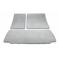 Коврики в багажник EVA серые для Toyota Sequoia 2007-2022 гг