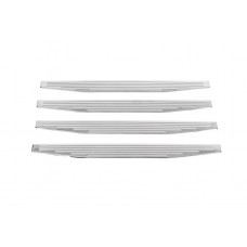 Накладки на внутрішні пороги (4 шт, нерж) для Ford Connect 2021- рр