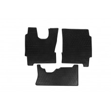 Резиновые коврики (3 шт, Stingray Premium) для Iveco Eurocargo IV 2015- гг