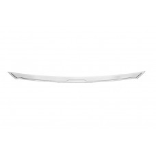 Накладка на задний бампер Carmos нержавейка для Peugeot 2008 2019- гг