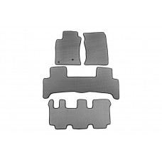 Коврики EVA (3 ряда, серые) для Lexus GX470 2002-2009 гг