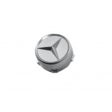 Колпачок на диск (1 шт) Турция, Серый Матовый для Mercedes Sprinter W901/902/903/904/905 1995-2006 гг