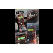 Накладки на Панель Приборов Черный для Volvo V50 2004-2012 гг